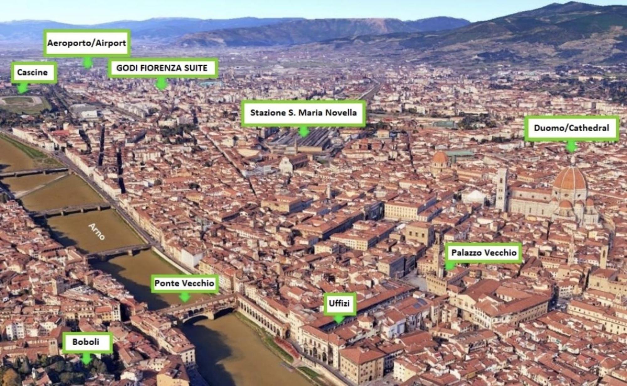 Godi Fiorenza Suite - Duomo A 15 Minuti E Aeroporto A 4 Minuti Con Tramvia T2 Florence Exterior photo